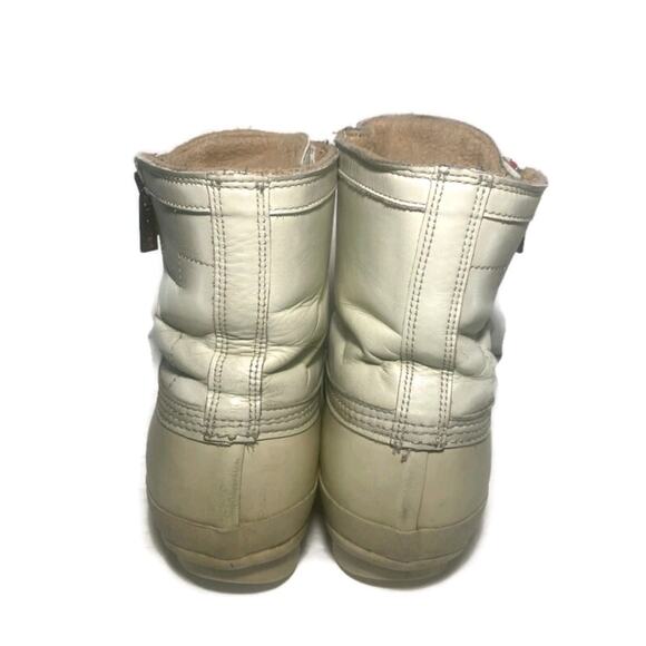 Hunter Corwin Ivory Insulated Waterproof Boot Size US 9 Mens/10 Womens Outdoors - Picture 4 of 9